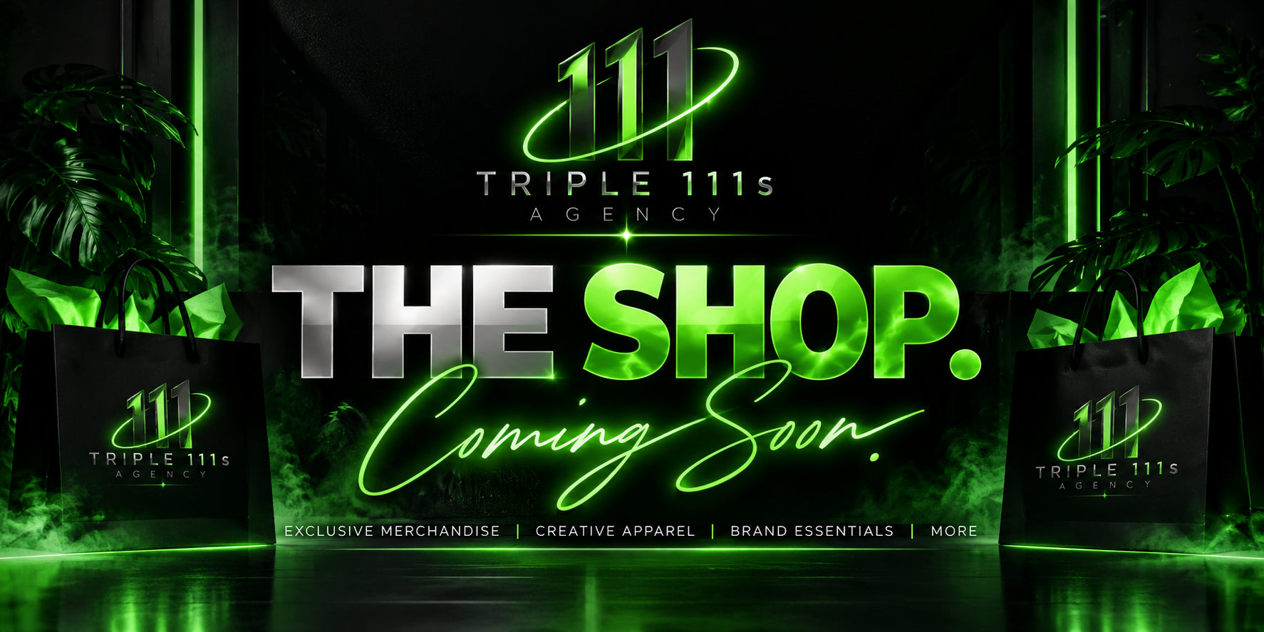 Triple 111s Agency Shop Coming Soon